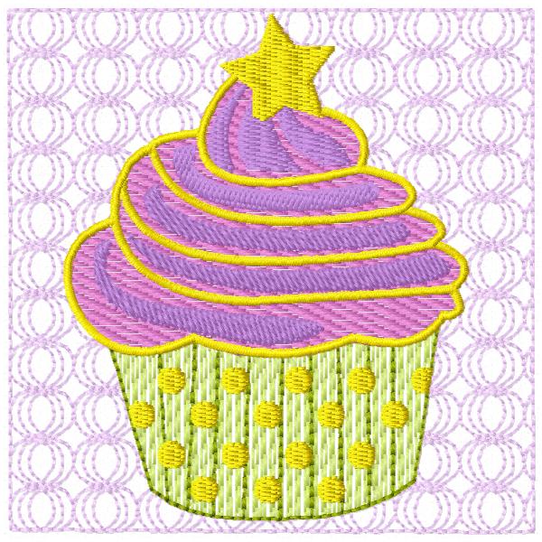 Cupcakes in squares-5