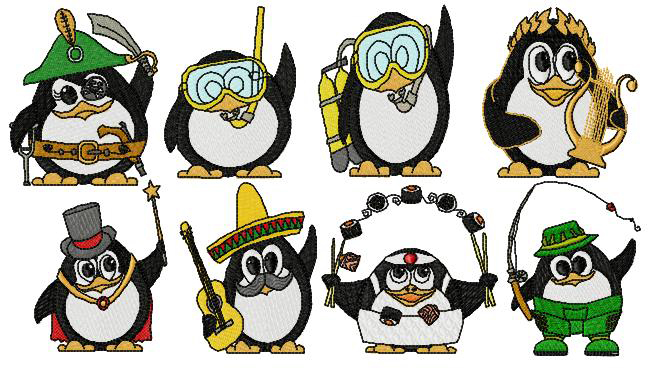 A Waddle of Penguins -3