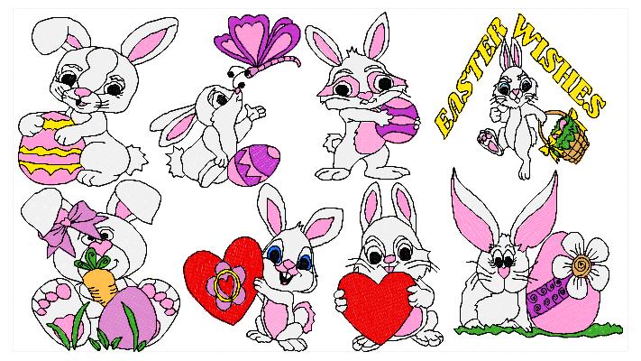 Bunny Kisses, Easter Wishes-4