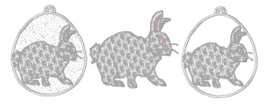 A Little White Rabbit in an Easter Egg-8