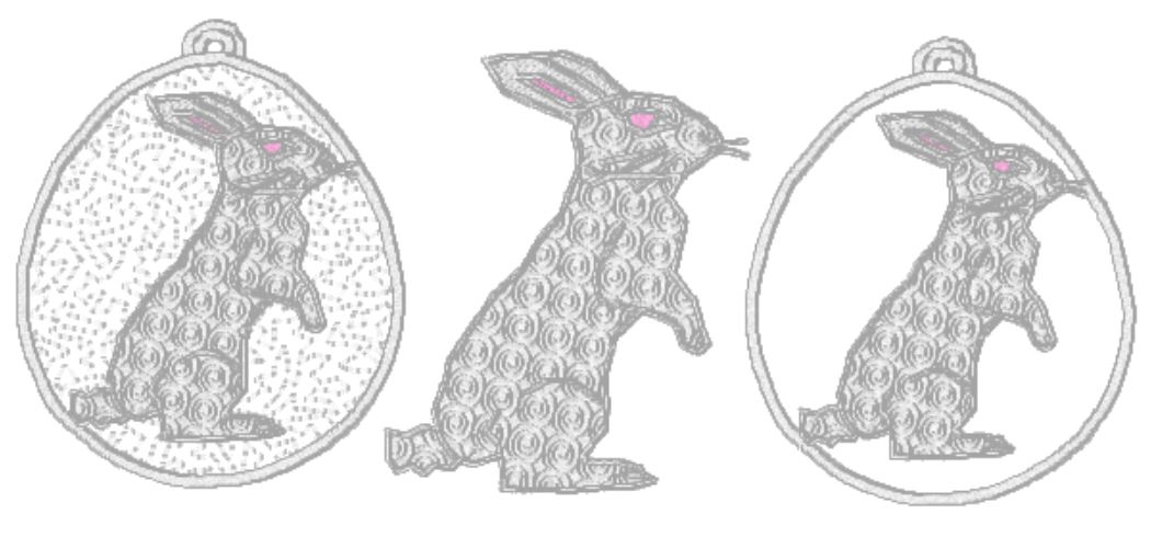 A Little White Rabbit in an Easter Egg-10