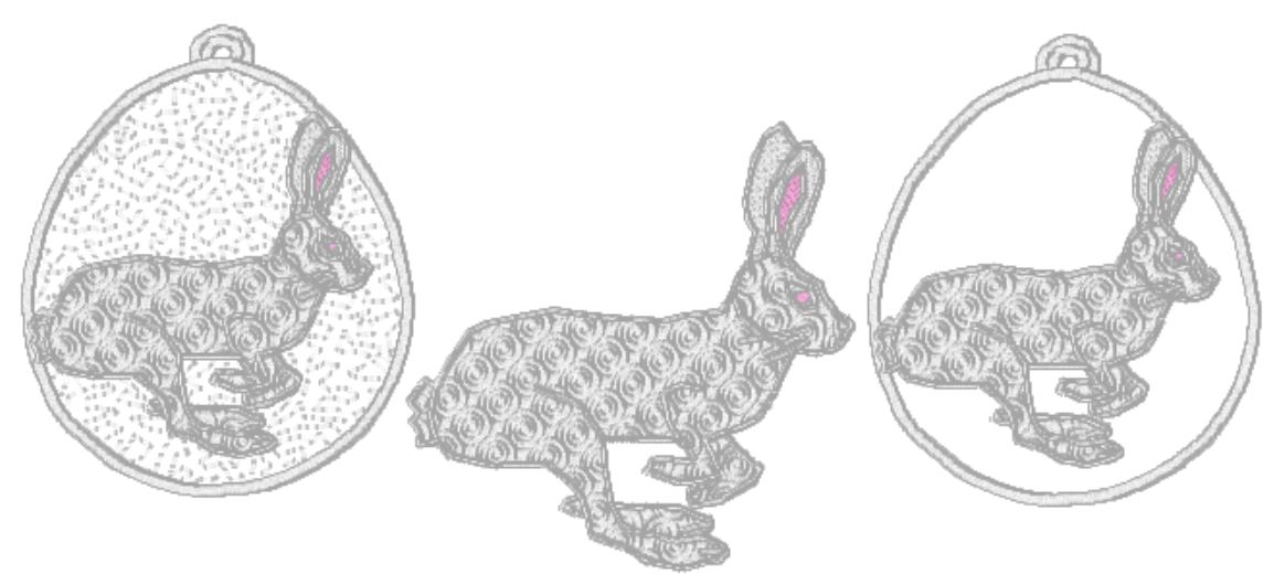 A Little White Rabbit in an Easter Egg-11