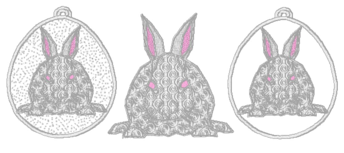 A Little White Rabbit in an Easter Egg-12