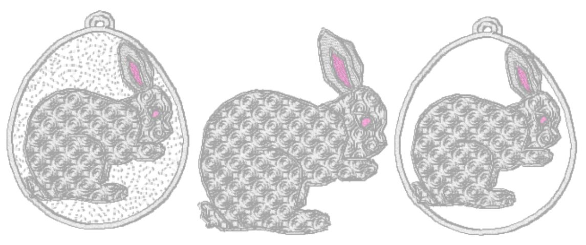 A Little White Rabbit in an Easter Egg-13