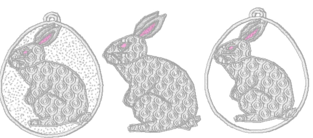 A Little White Rabbit in an Easter Egg-14