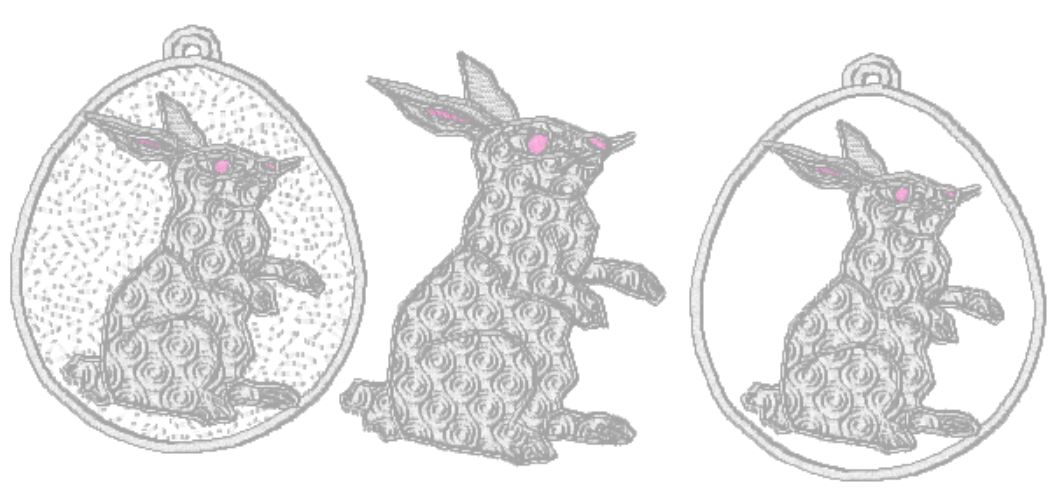 A Little White Rabbit in an Easter Egg-17