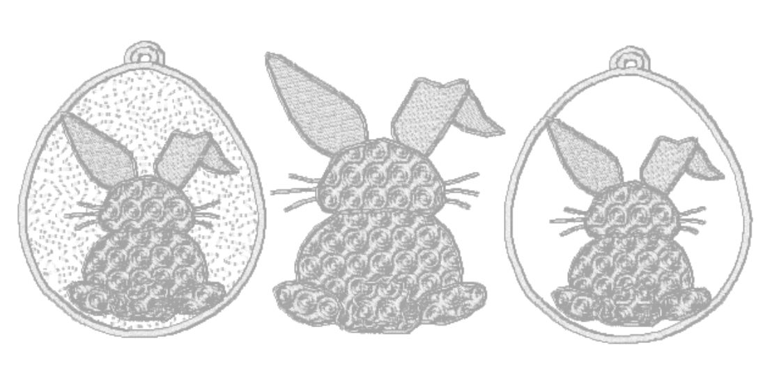 A Little White Rabbit in an Easter Egg-18