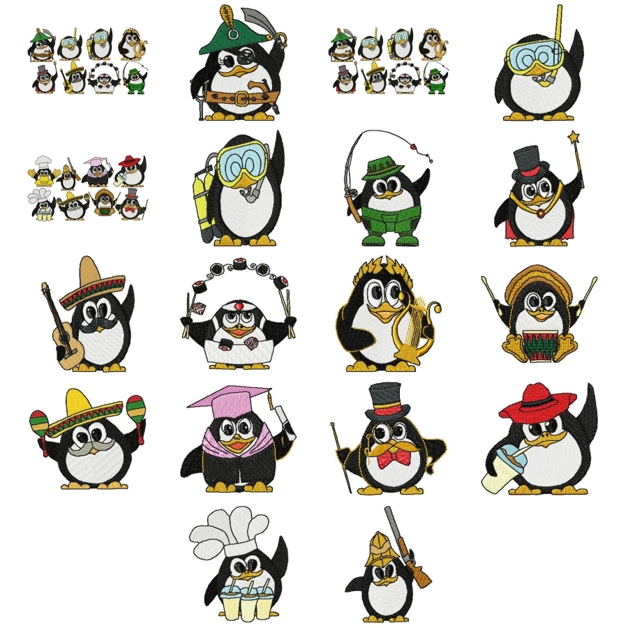 A Waddle of Penguins 