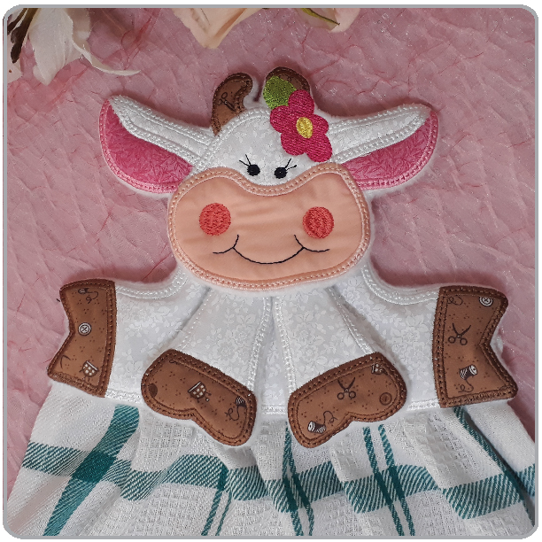 ITH Farm Animal Snap Towel Toppers -5