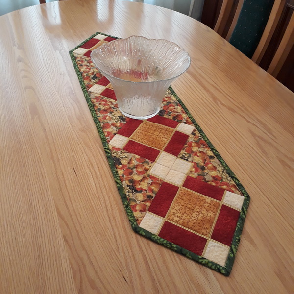 Quilted Fall Table Runner-3
