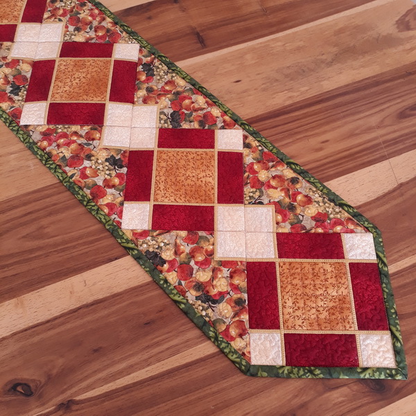 Quilted Fall Table Runner-4