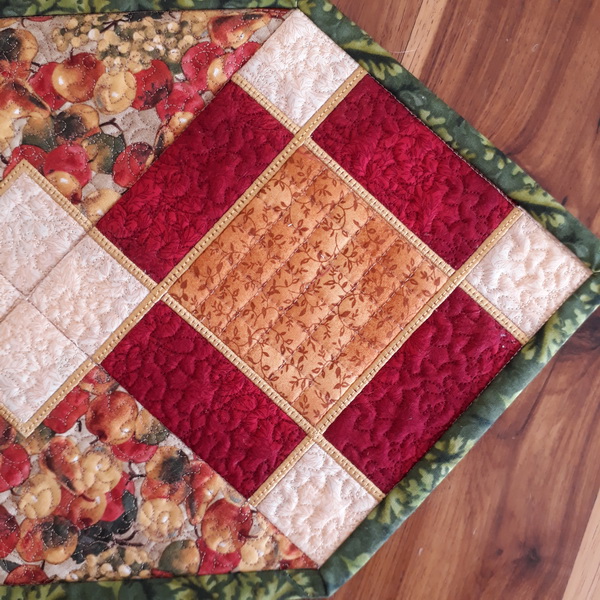 Quilted Fall Table Runner-6