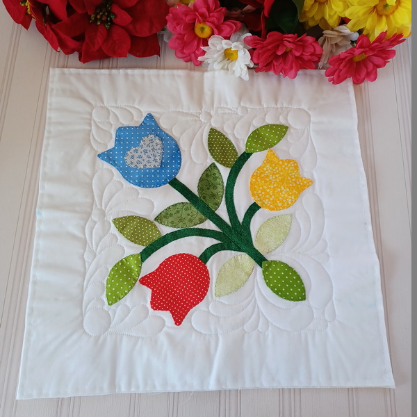 Traditional Applique Block 1-4