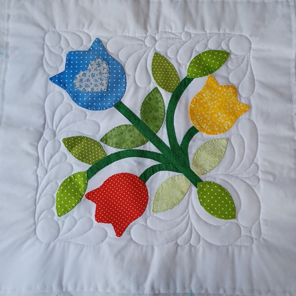 Traditional Applique Block 1-6