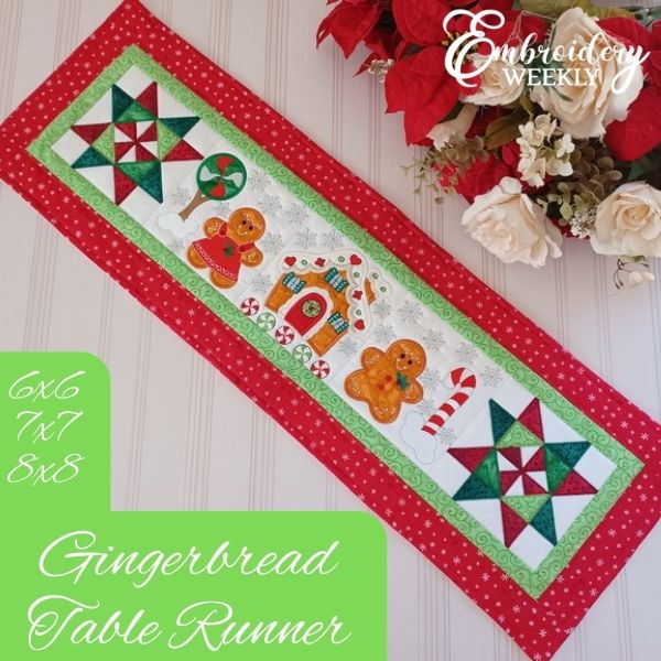 Gingerbread Table Runner-3