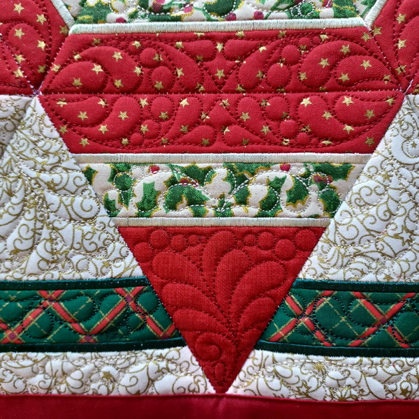 Northern Star Quilted Table Topper	