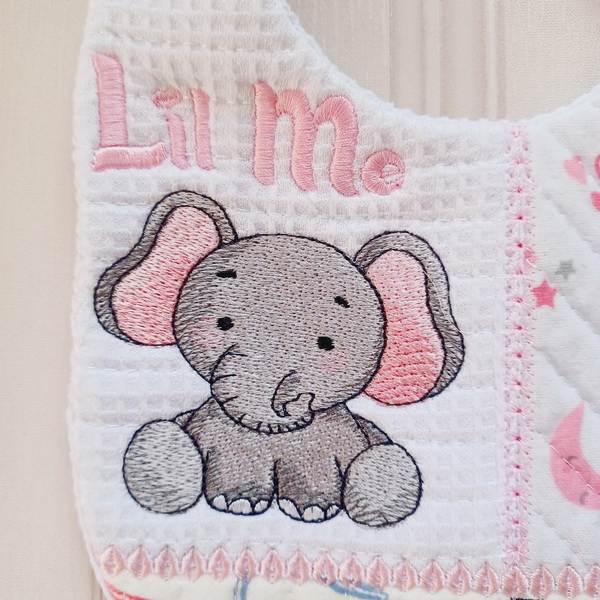 ITH Quilted Baby Animal Bibs-9