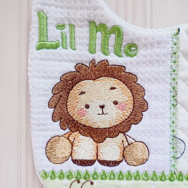 ITH Quilted Baby Animal Bibs-12