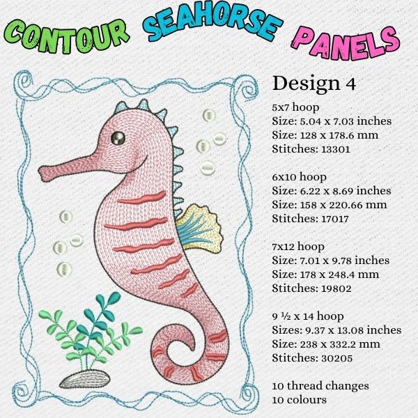 Contour Seahorse Panels