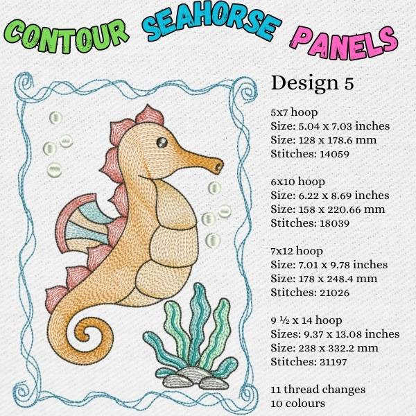 Contour Seahorse Panels