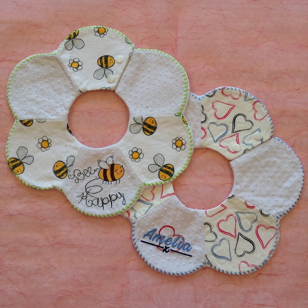 Flower Bibs-3