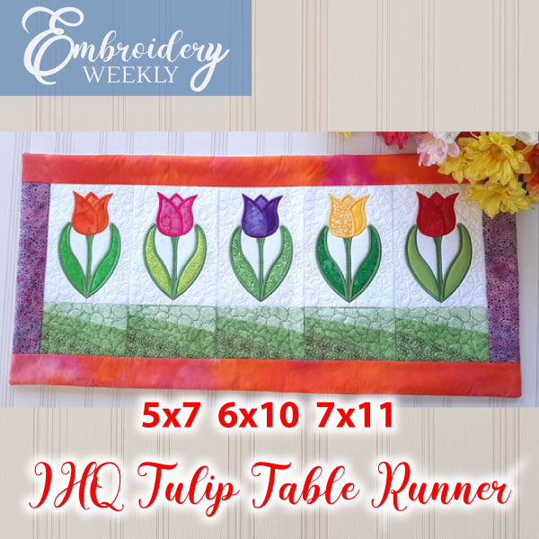 ITH Quilted Tulip Table Runner-3
