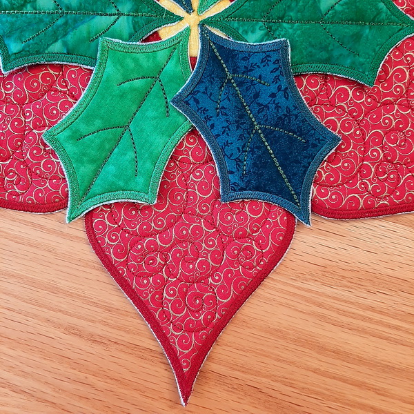 Poinsettia Candle Mat-6