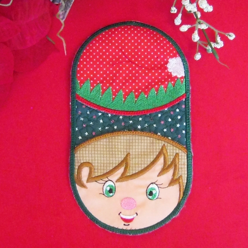 ITH Cutesy Christmas Oven Mitts -4