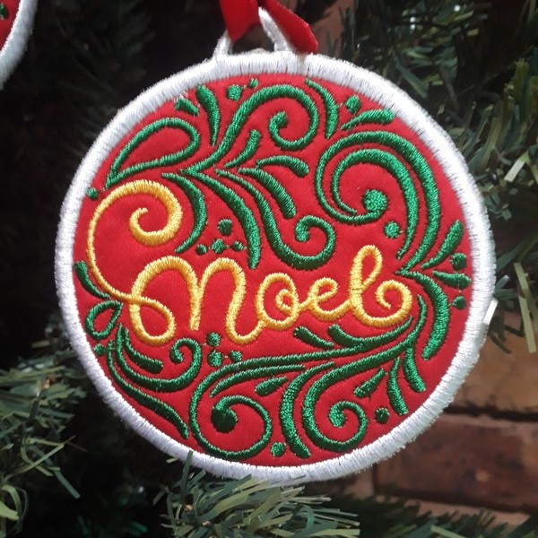 Quilted Christmas Ornaments