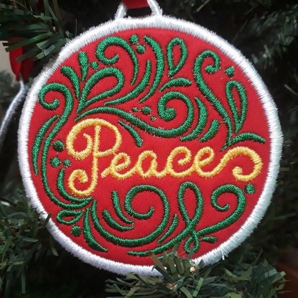 Quilted Christmas Ornaments