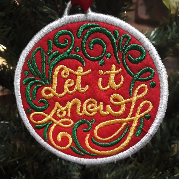 Quilted Christmas Ornaments