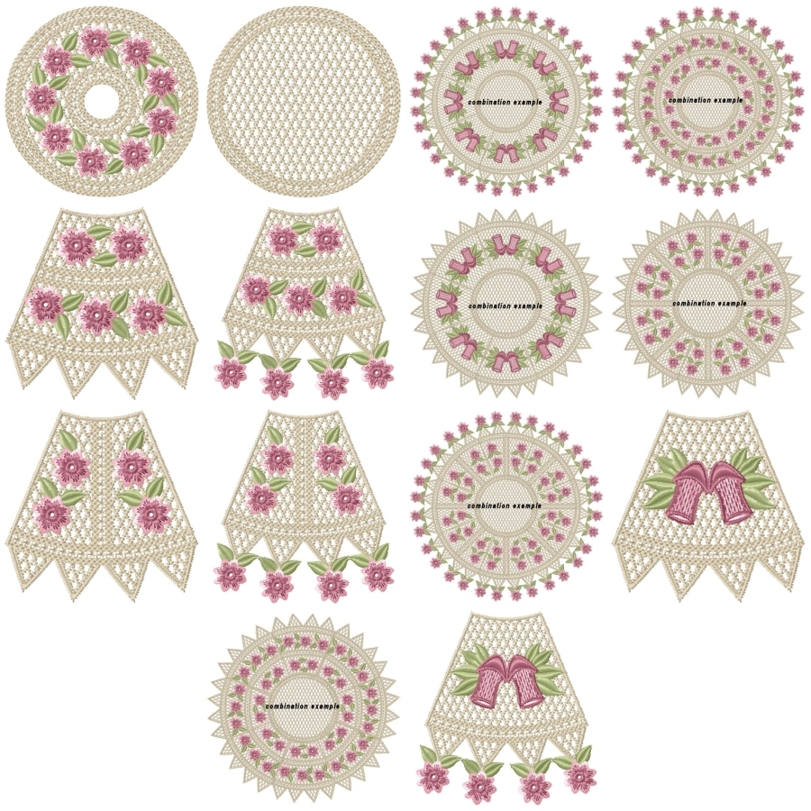 Laceys Bouquet Doilies