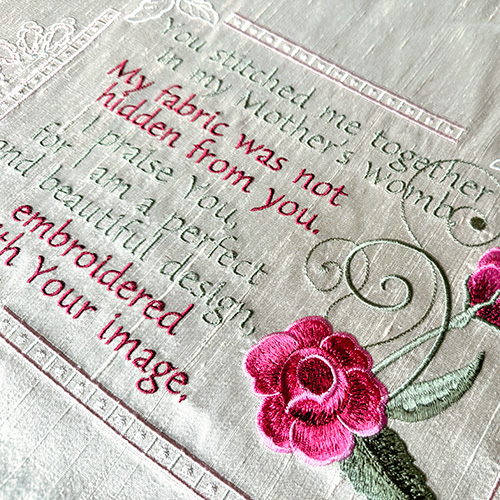 Embroiderers Prayer 5 | OregonPatchWorks