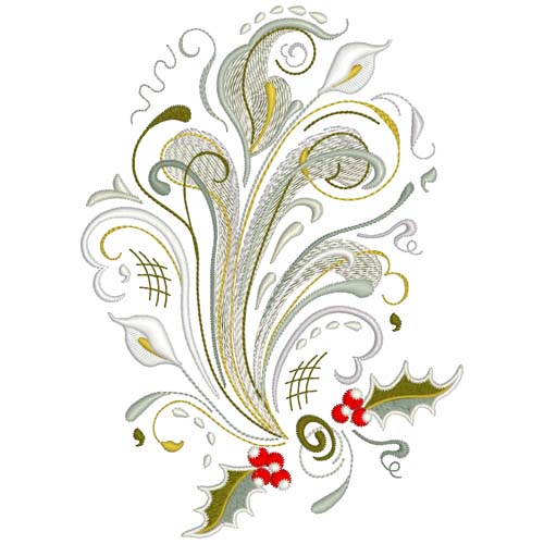 Rosemaling Christmas 2-7