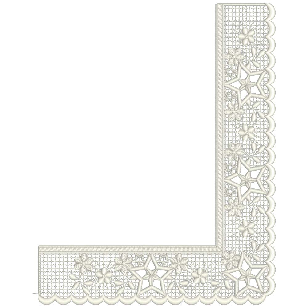 INTRO PRICED: Tutorial 12 Wall hanging with Free standing lace-28