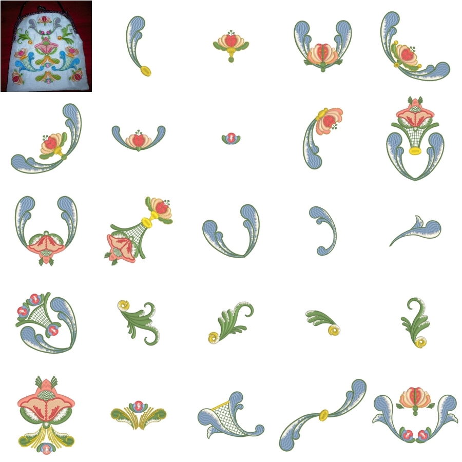 Rosemaling 1 Oregonpatchworks