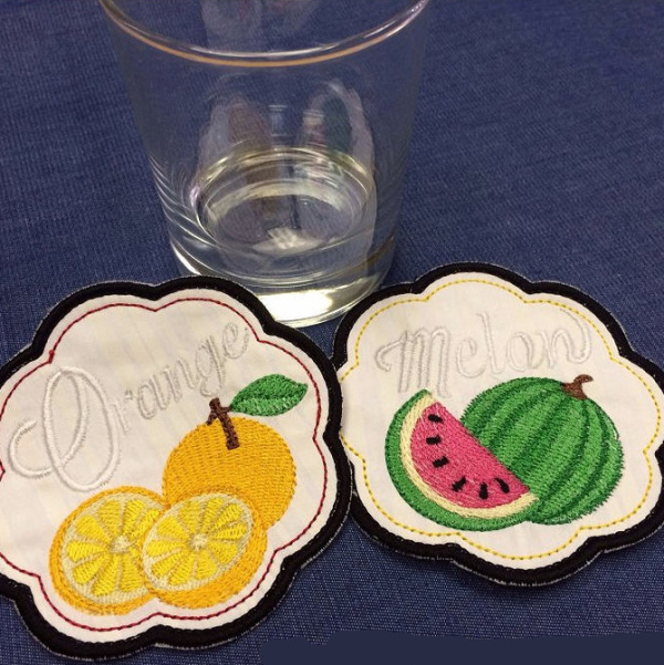 Retro Fruity Soft Drinks Coasters -3