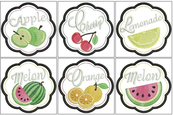 Retro Fruity Soft Drinks Coasters -7