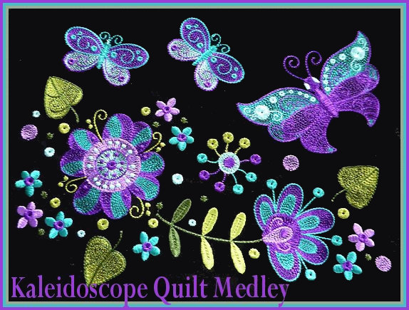 Kaleidoscope Quilt Medley-3