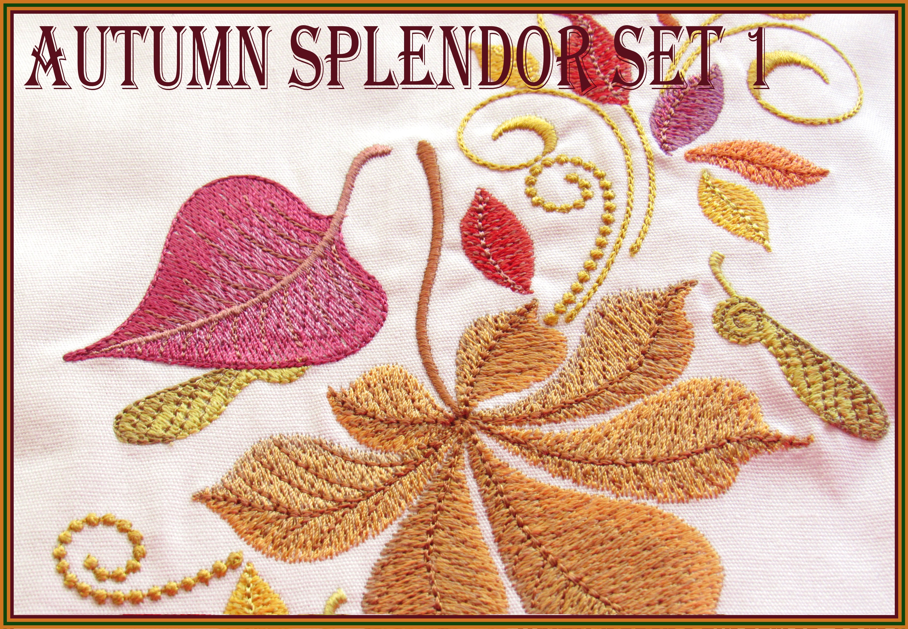 Autumn Splendor - Leaves Set 1-3