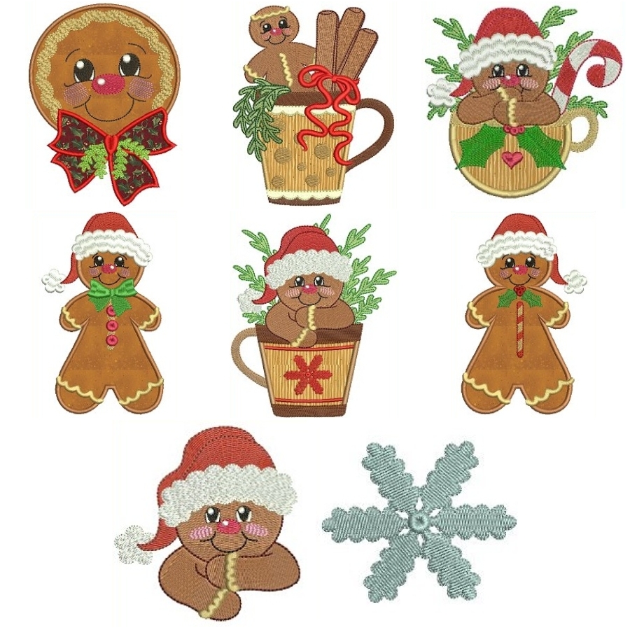 Gingerbread Fun Set 2 - Christmas 