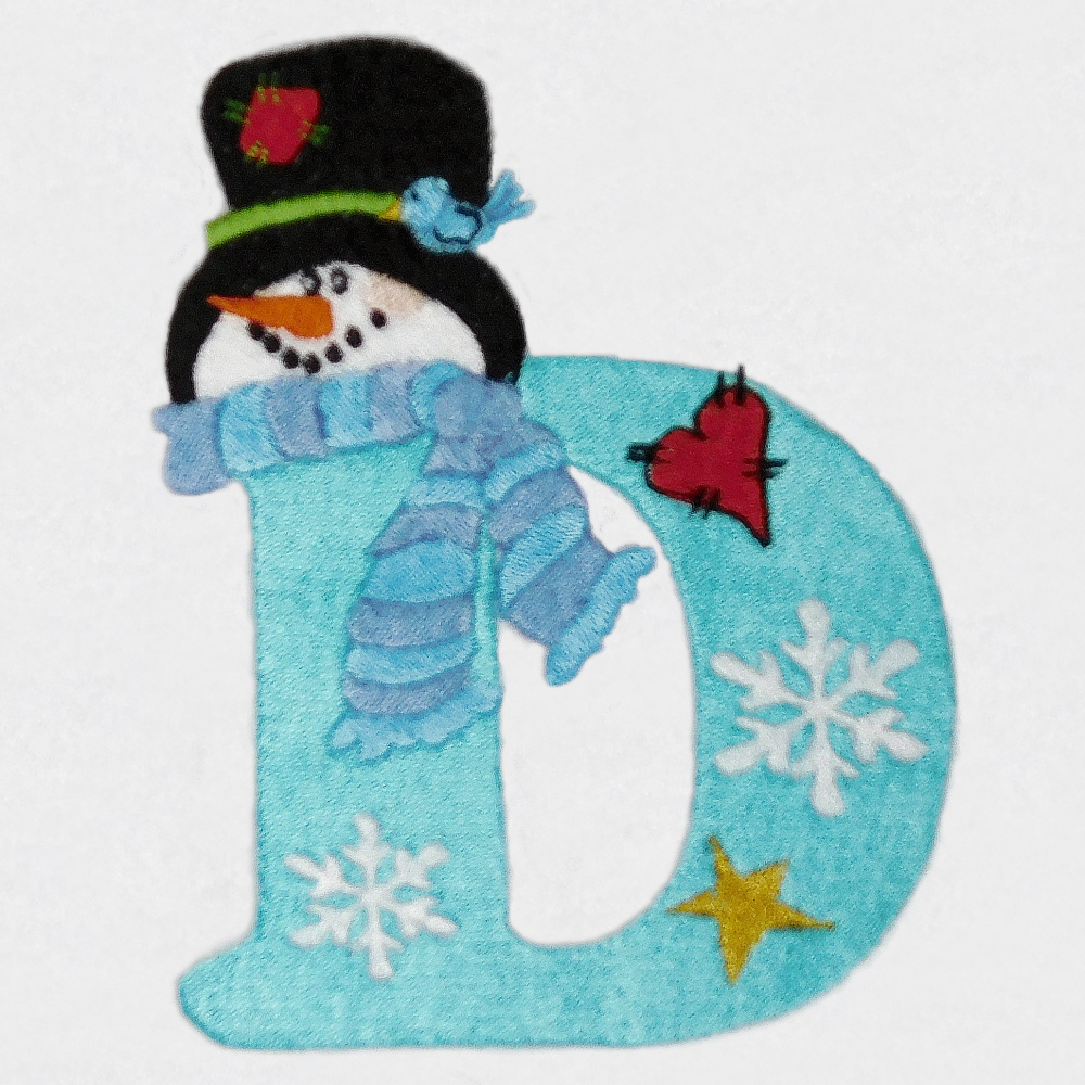 Adorable Snowmen Alphabet-6