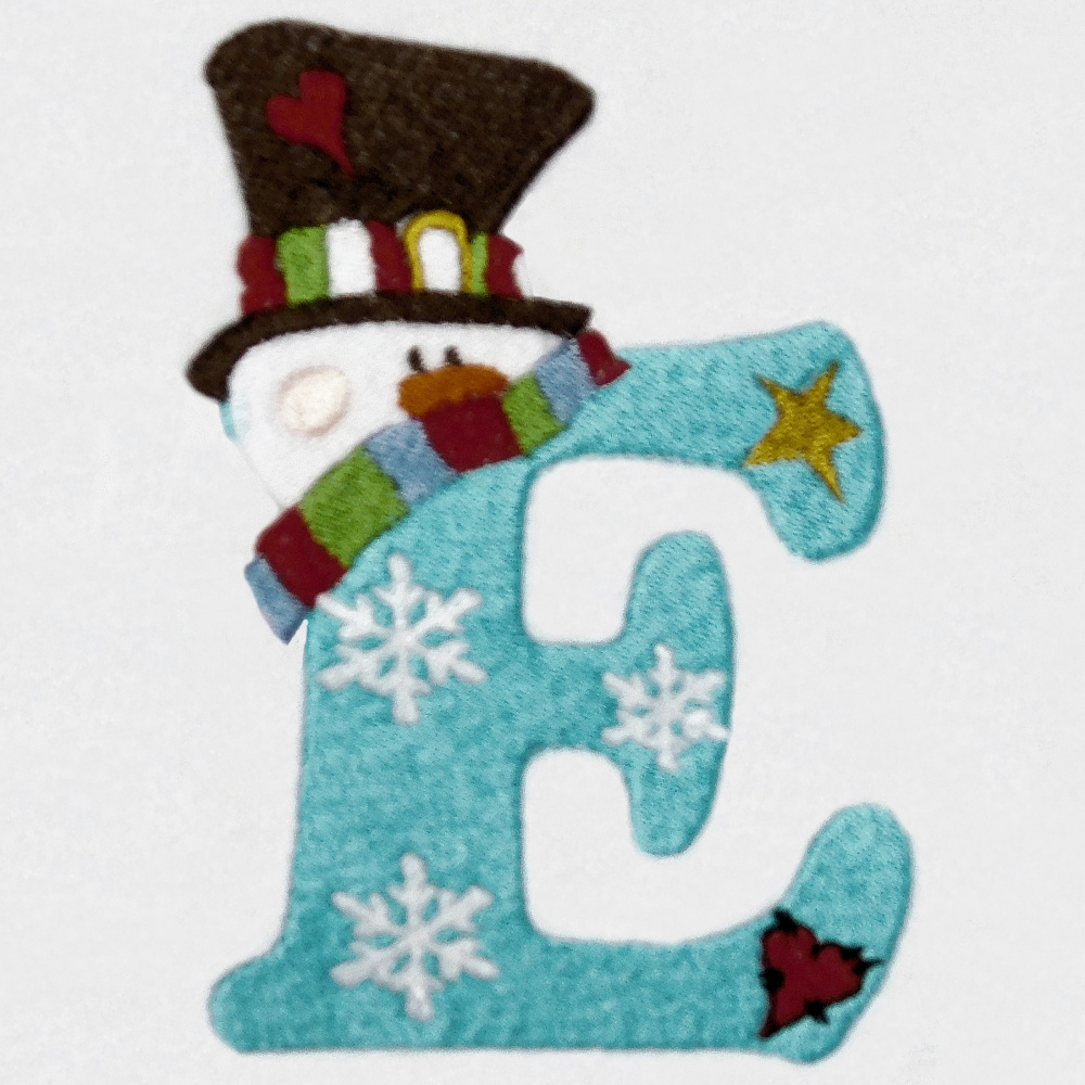 Adorable Snowmen Alphabet-7