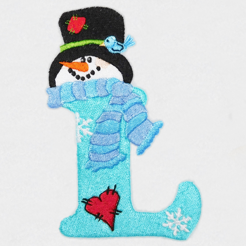 Adorable Snowmen Alphabet-14