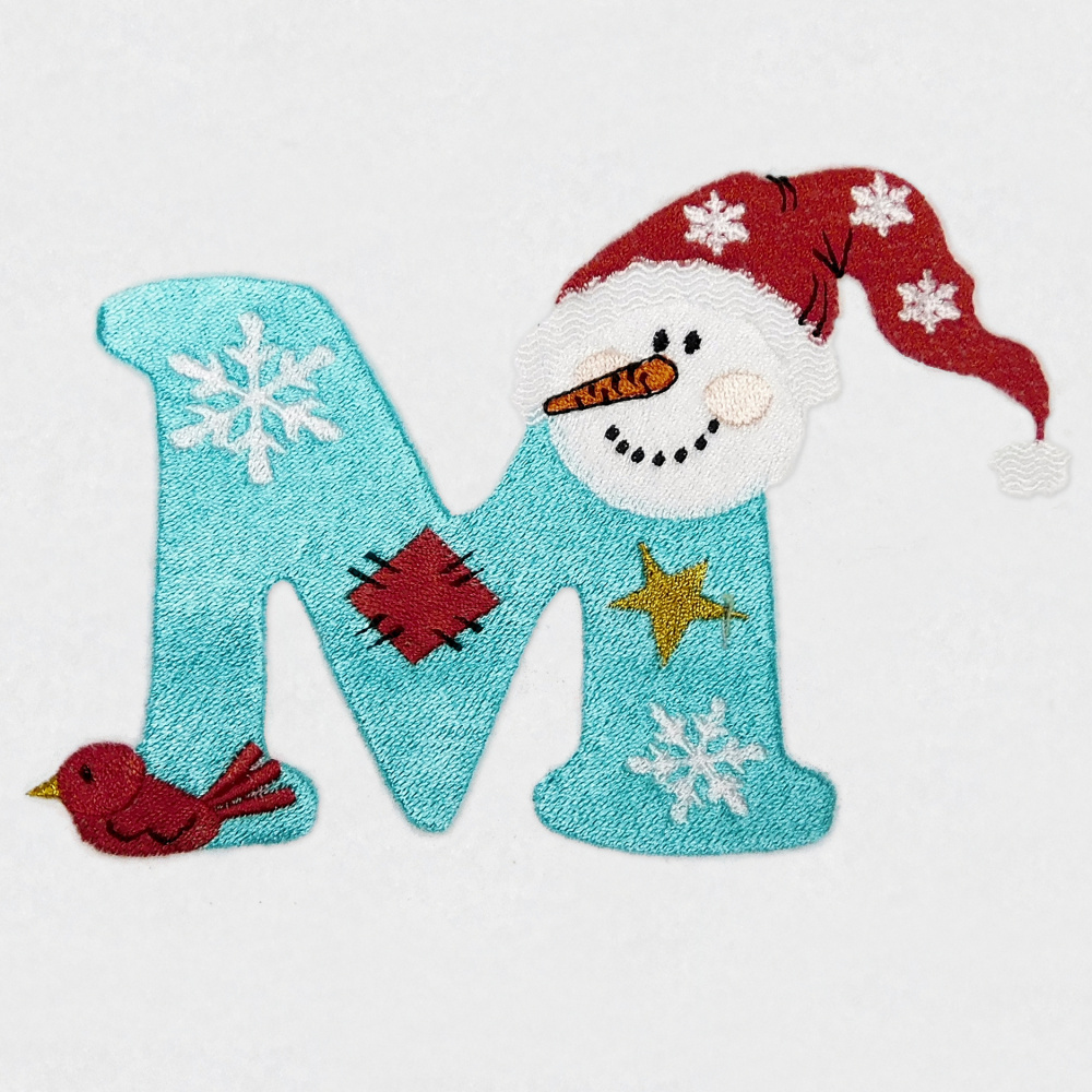 Adorable Snowmen Alphabet-15