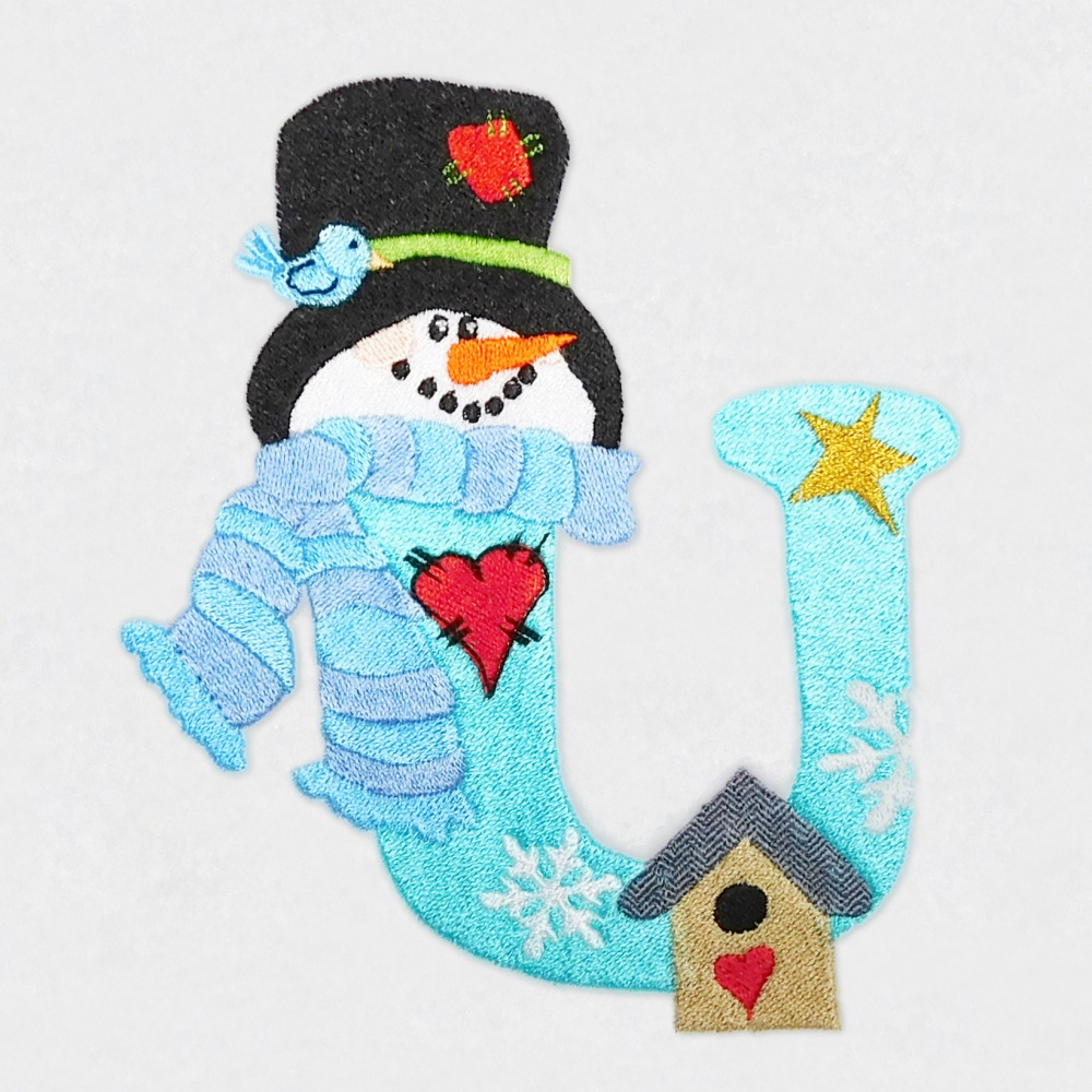 Adorable Snowmen Alphabet-23