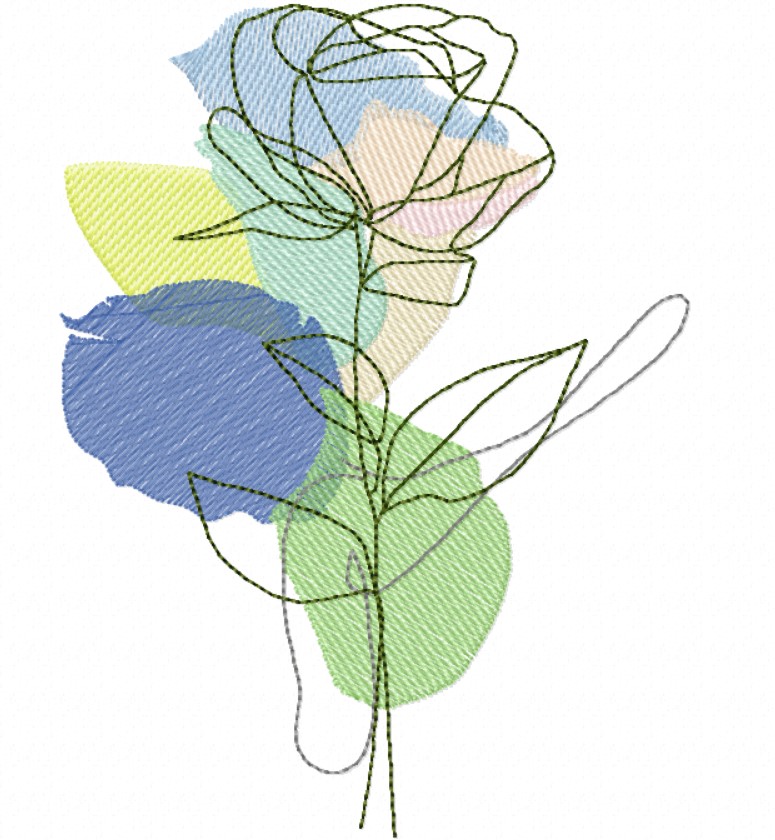 Line Art Flowers-4