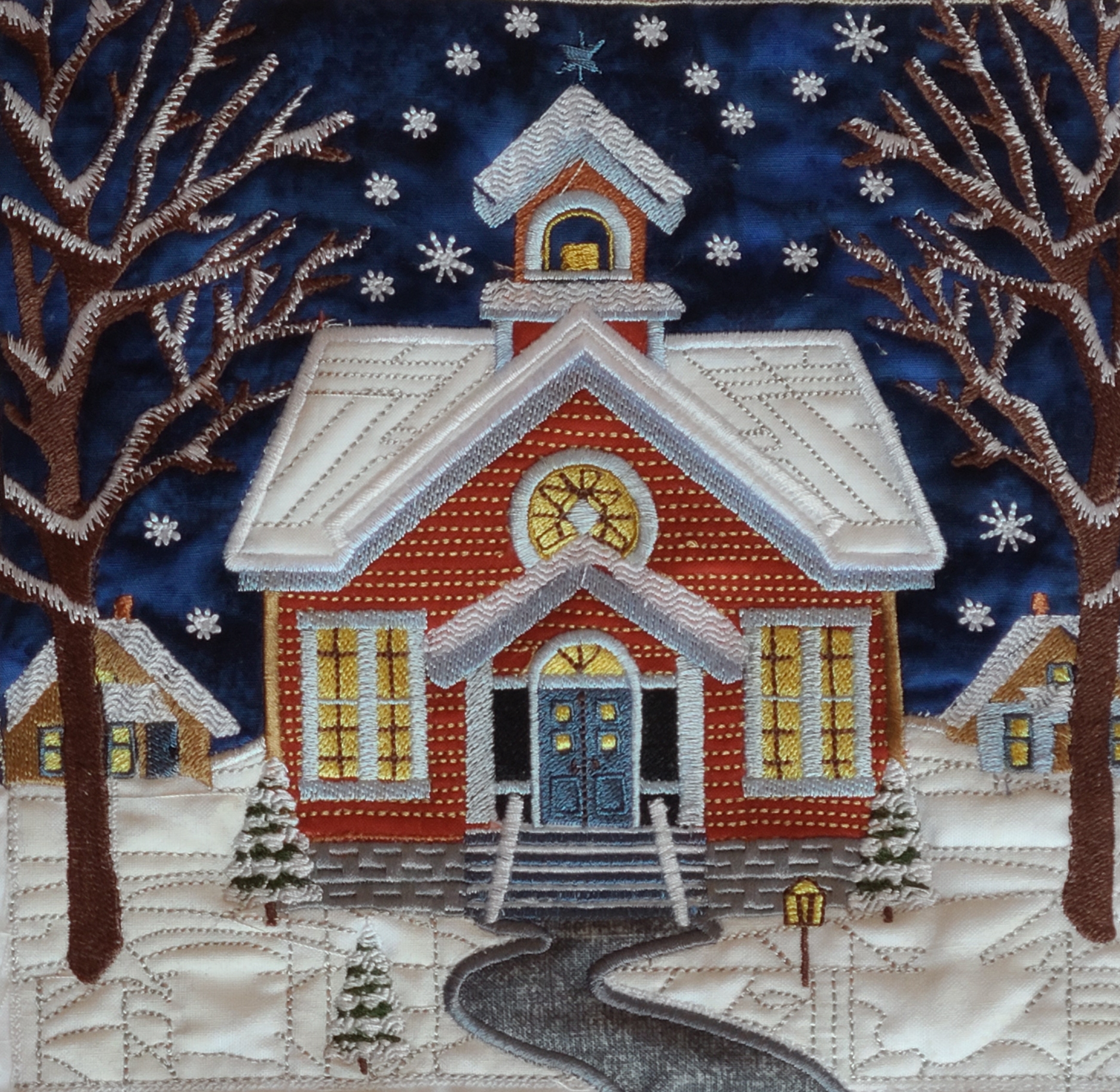 Seasonal School House Winter