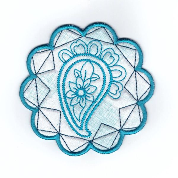 ITH Paisley Coaster Set-5