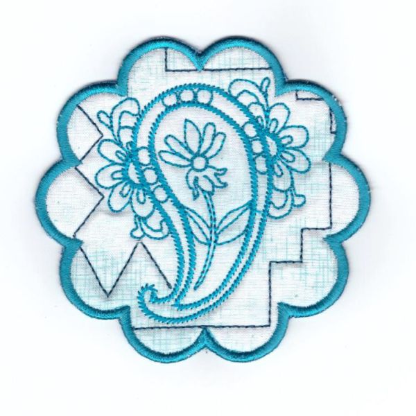 ITH Paisley Coaster Set-8